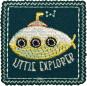 Großhandel Applikation Sort. 2x3 Little Explorer U-Boot