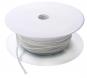 Wholesale Elastic cord 3 mm White sold by the meter
