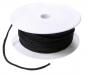 Wholesale Elastic cord 3 mm black sold by the meter