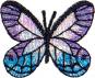 Großhandel Applikation Sort. 3x2 Schmetterlinge